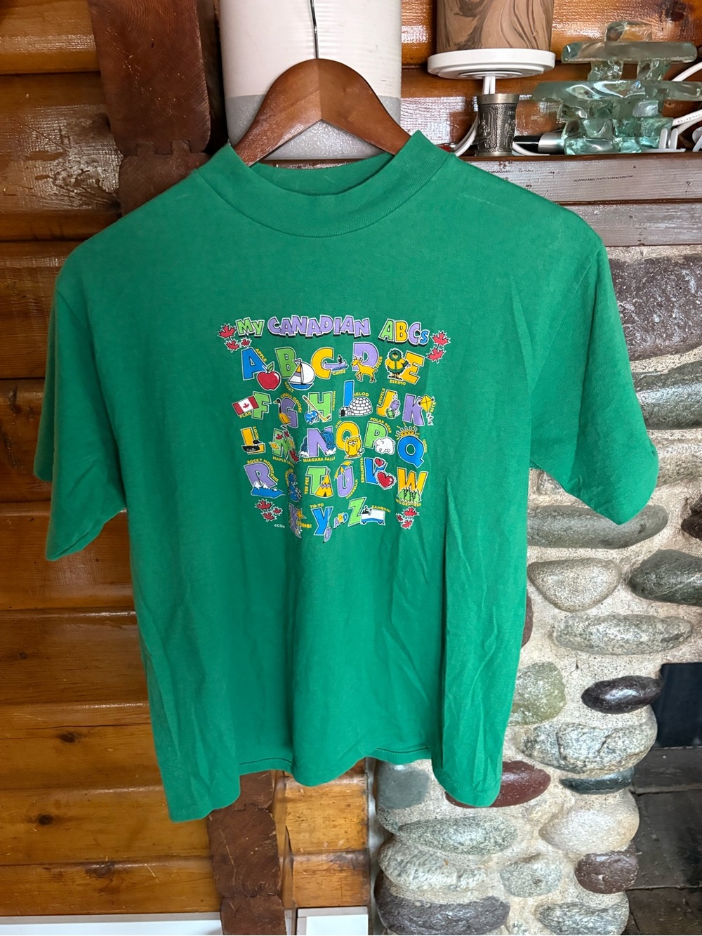 Vintage 90s Canadian ABCs Single Stitch Made in Canada Graphic T-Shirt